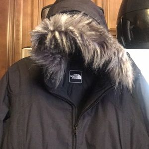 North Face Hyvent Down Puffer Coat